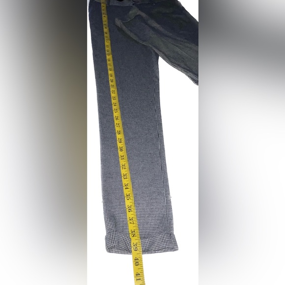 Zara Pants Zara Mens Size 3 Black And White Tapered Leg Dress Pants Poshmark